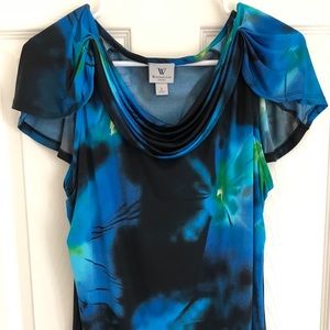Blue Worthington top